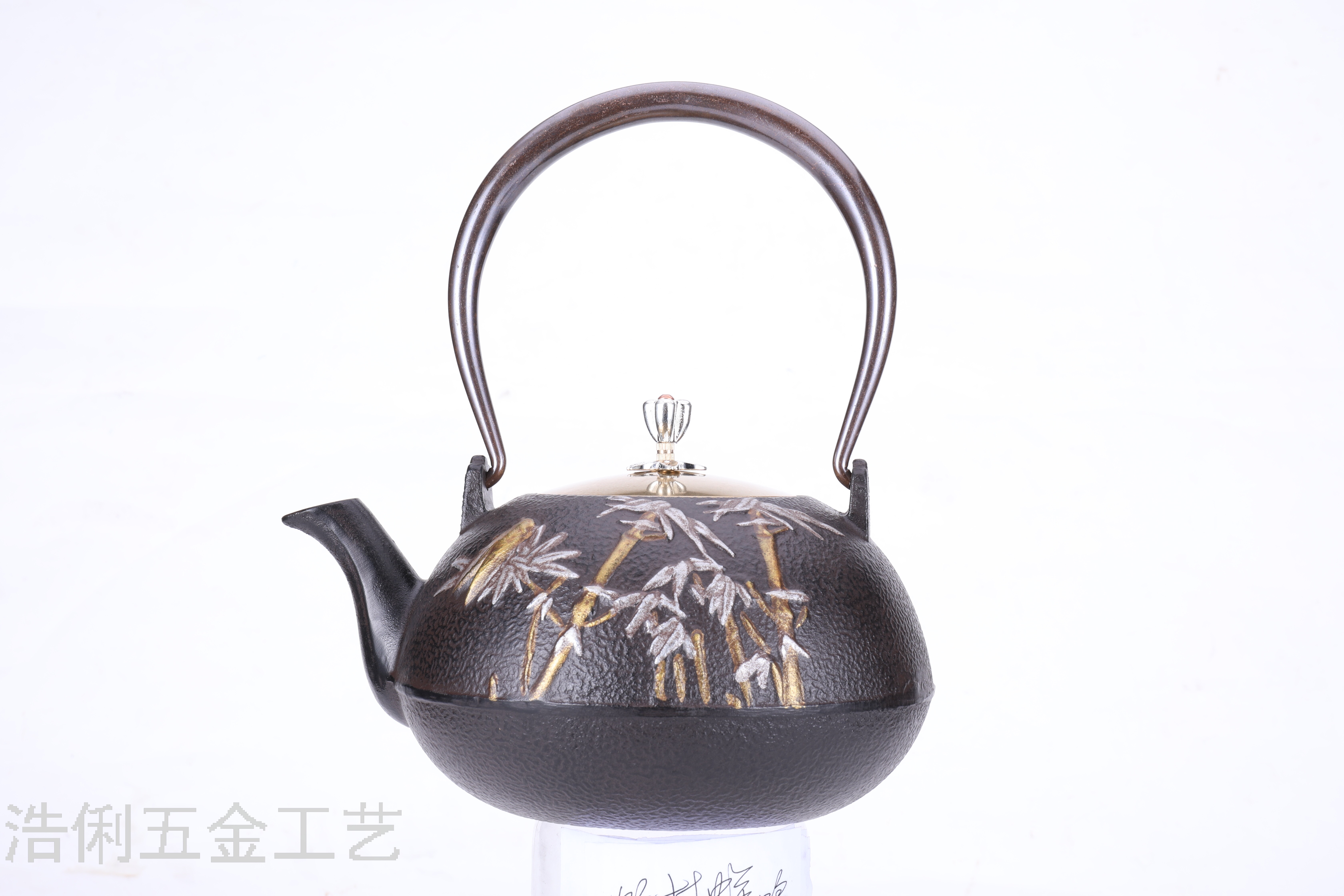 Copper Cover Copper Series Tracing Silver Pine Crane Yannian Factory Direct Sales Can Customize Logo High-Grade Gift Set Item Picture