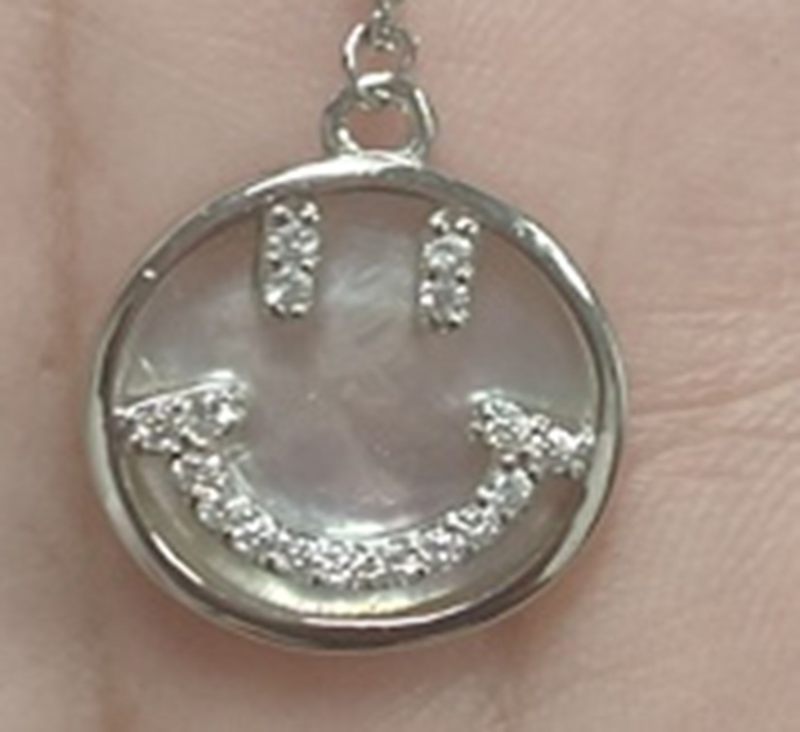 Yiwu Selection White fritillion necklace TL08LT435#/F3-150 full figure