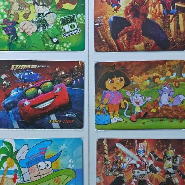 中号拼图品种多多 厂家直销 欢迎来样加工每件1000张，一件起批