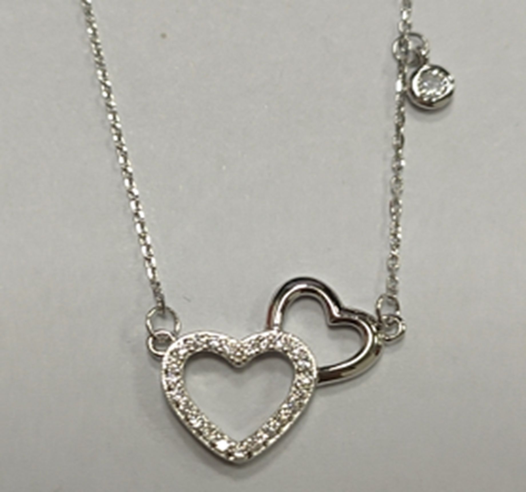 Yiwu Selection Heart to heart necklace TL08LT230#/F3-150