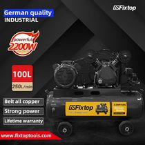 GSFixtop tools Belt Air compressor 100L