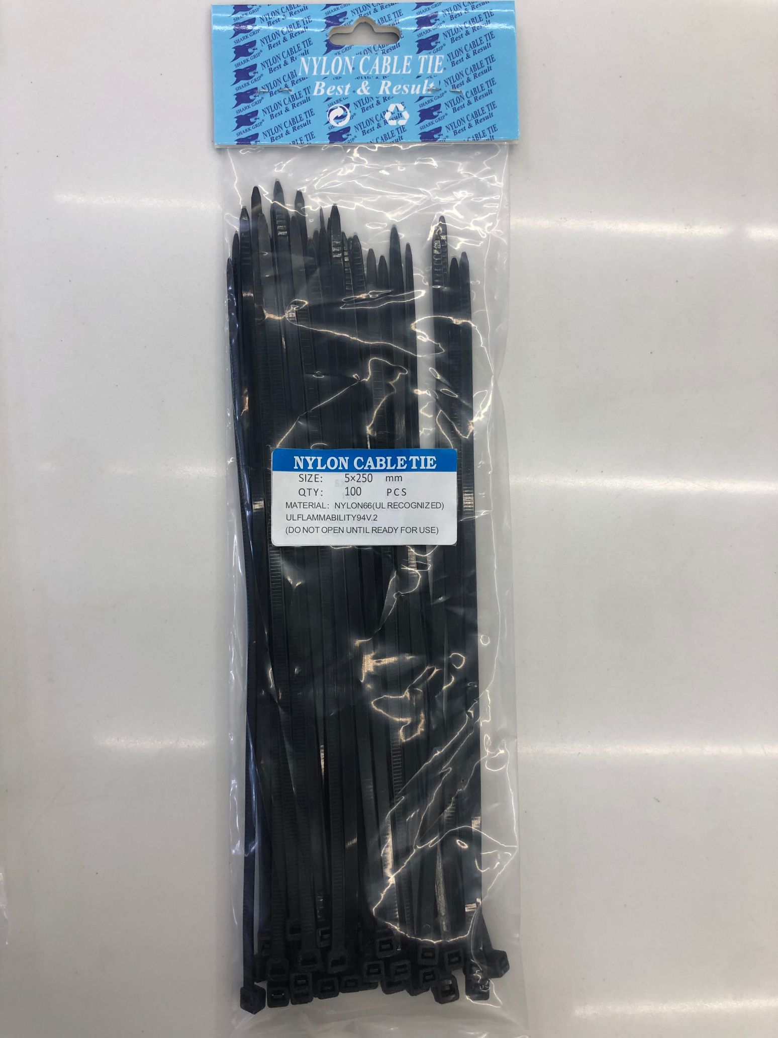 Nylon tie band 5*250 black thumbnail
