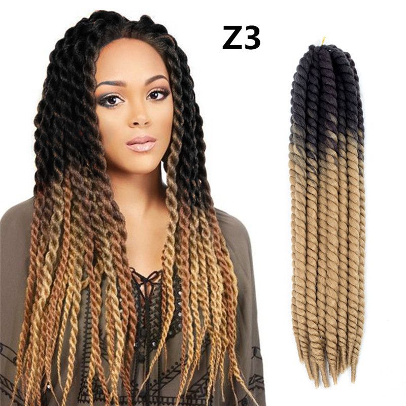 New African braid color braid spring braid wig, 22 inches, 120 grams, 12 pieces Specification image