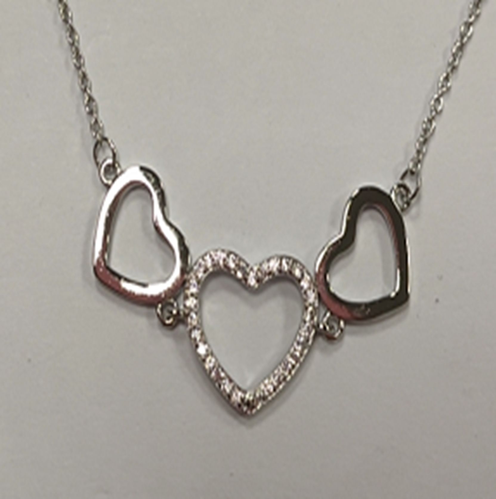 Yiwu Selection three love necklace TL08LT431#/F3-150 full figure