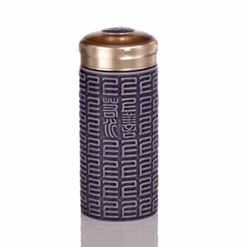 【 Gan Tang Xuan 】 Living Porcelain is as good as Water Ceramic Cup Portable Water Cup, Double-layer 300ml details Picture