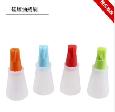烘焙工具 耐高温平底油瓶刷 耐高温油刷 烧烤油刷厨具毛刷