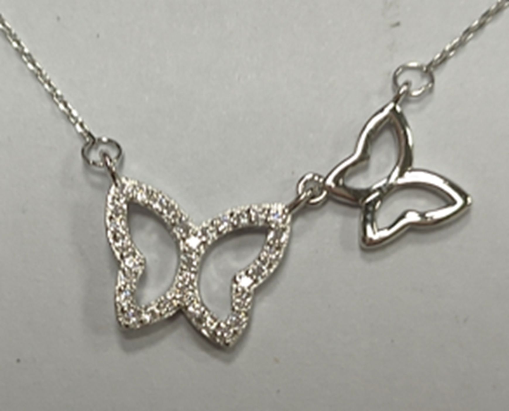 Yiwu Selection two butterfly necklace TL08LT255#/F3-150 full figure