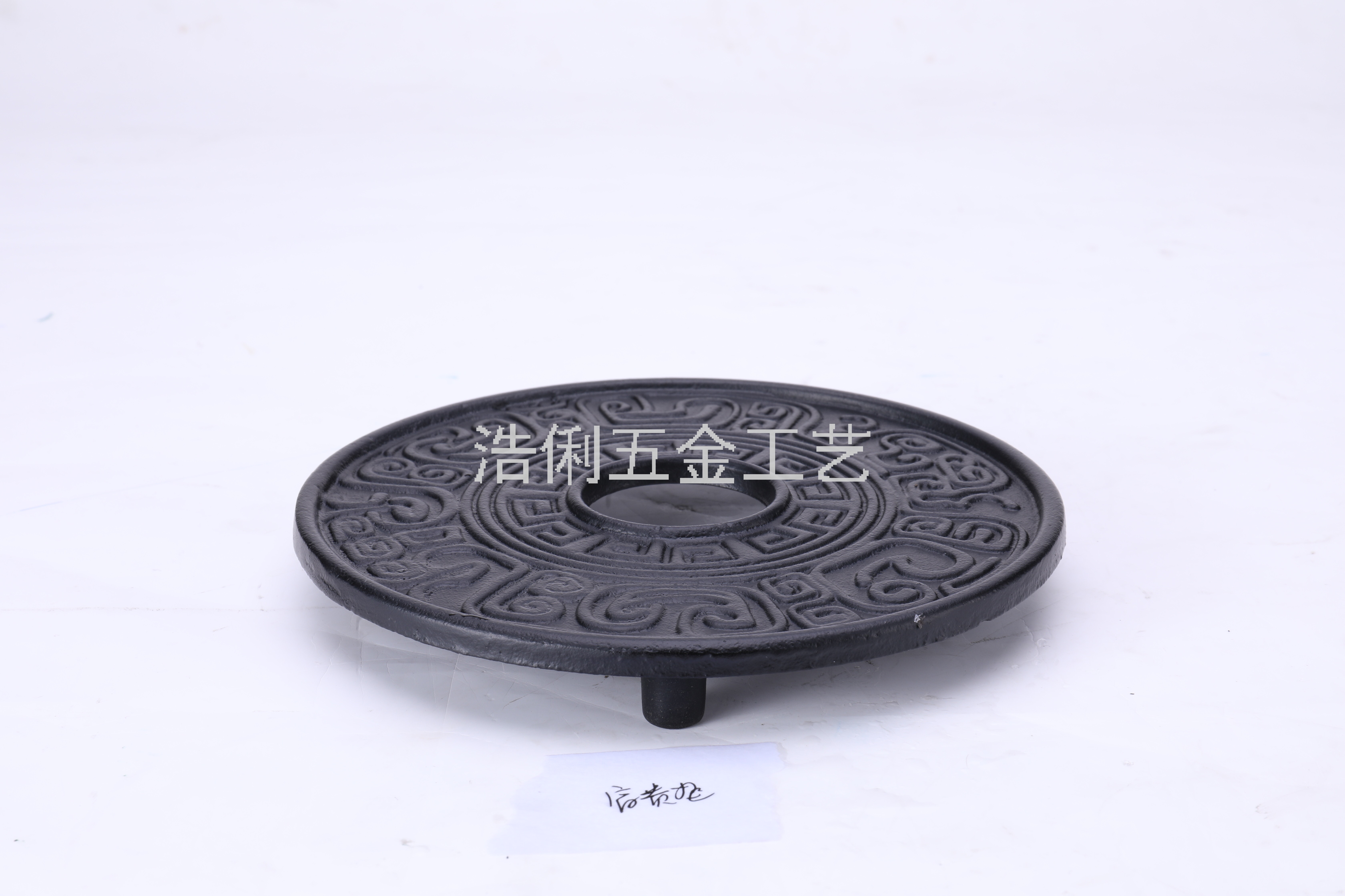 Cast Iron Teapot With Heat Insulation Mat Teapot Mat A Variety Of Patterns Can Be Customized Logo Factory Direct Sales Item Picture