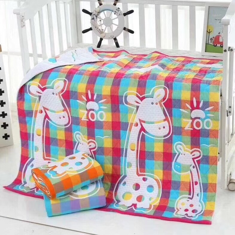 Colored cotton thickened children's bath towel