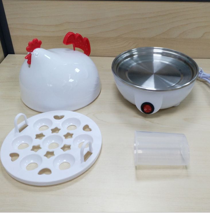 The factory's best-selling multi-functional egg steamer in the shape of a chicken, household chicken head egg boiling machine, breakfast machine, and cross-border exclusive gifts Specification image
