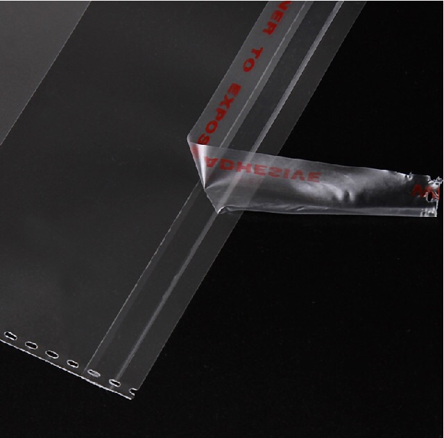 OPP不干胶自粘袋 手机包装袋子 透明塑料袋 5丝批发定做15*20cm产品图