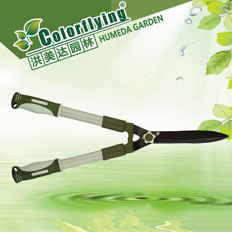 园林工具高碳钢管旋转伸缩抛光柄篱笆剪 修枝剪 剪枝剪详情图4