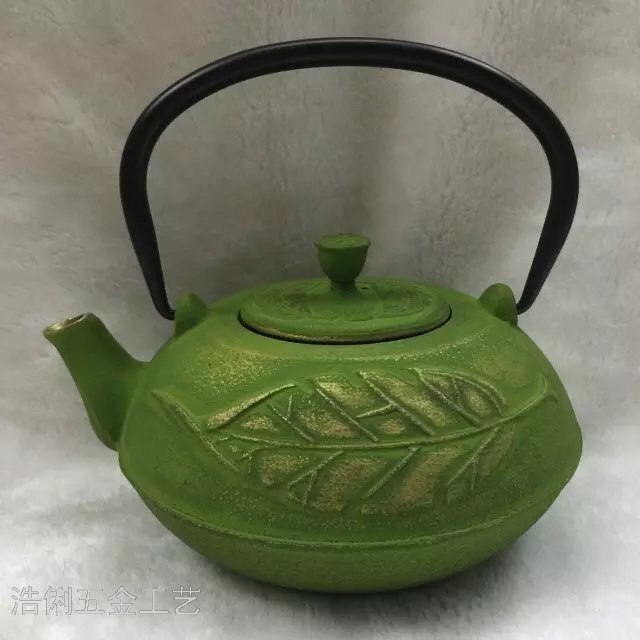 1300 Ml Cherry Blossom Series Cast Iron Teapot Enamel Tea Set High-Grade Gift Set Copper Cover Copper Handle Old Iron Pot Specification drawing