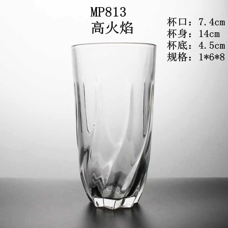 Mp813 high flame low price glass mug straight mug creative gift foreign trade mug thumbnail