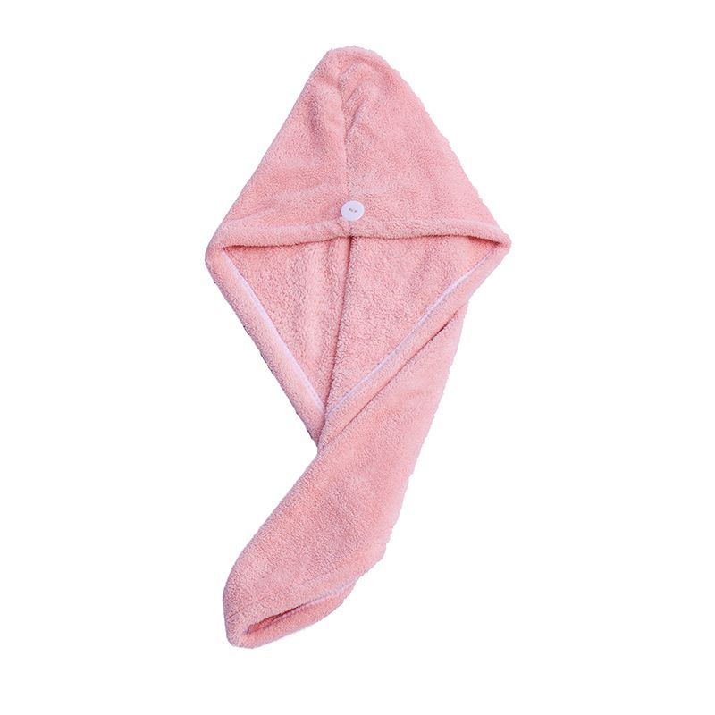 Yiwu Haohuo Dry Hair Cap Coral Fleece Absorbent Quick-Drying Soft Fiber Single-layer Dry Hair Towel -4100/42025 Item Picture