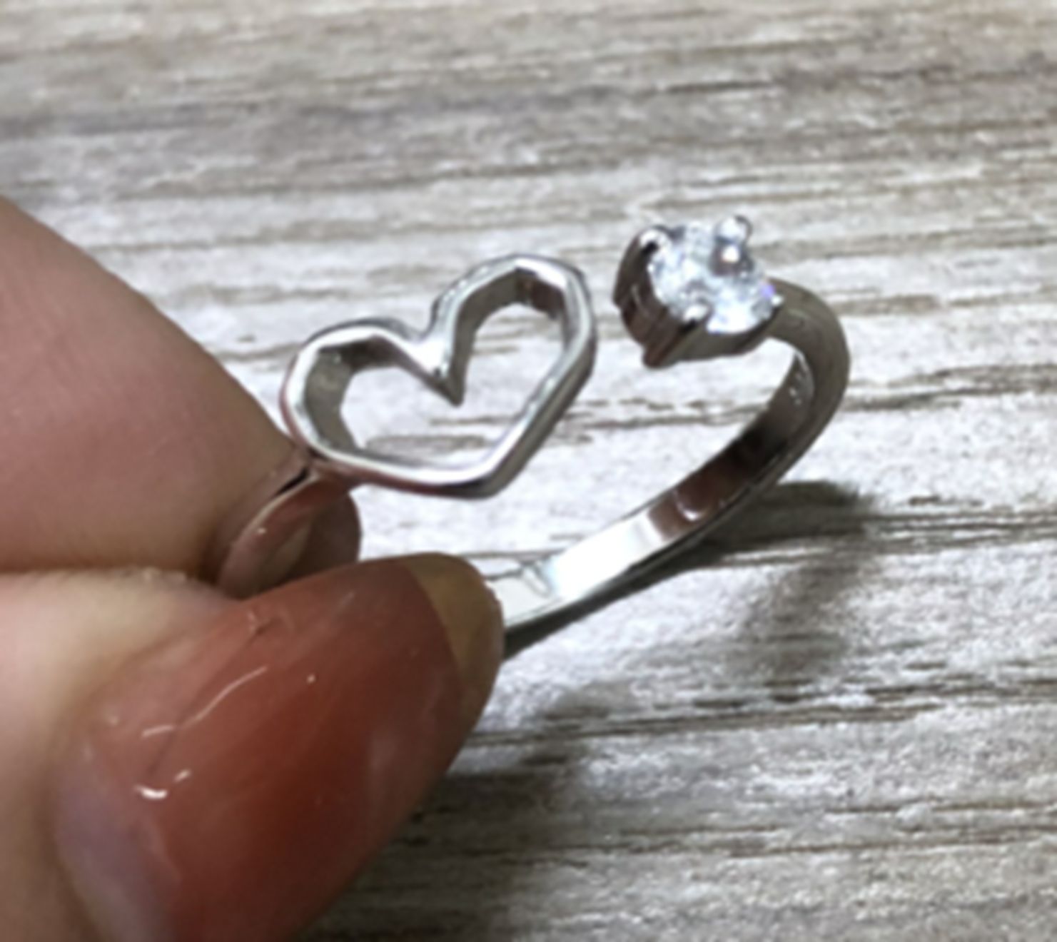 Yiwu Selection love ring with diamond TL21JZ0302#/F3-150 full figure