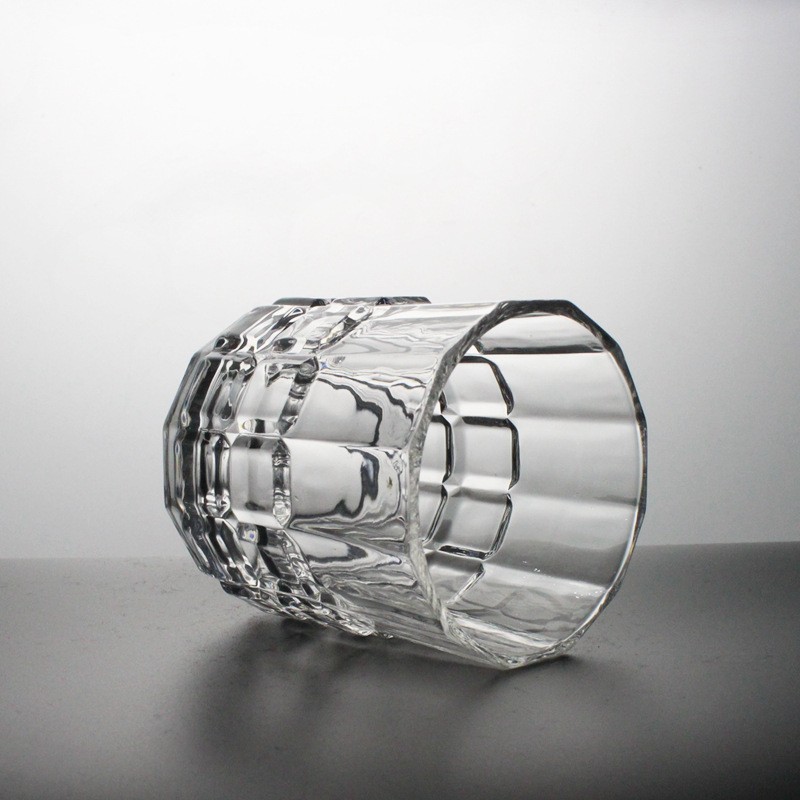 17008 矮方块玻璃低价水杯直杯创意礼品外贸水杯详情图3