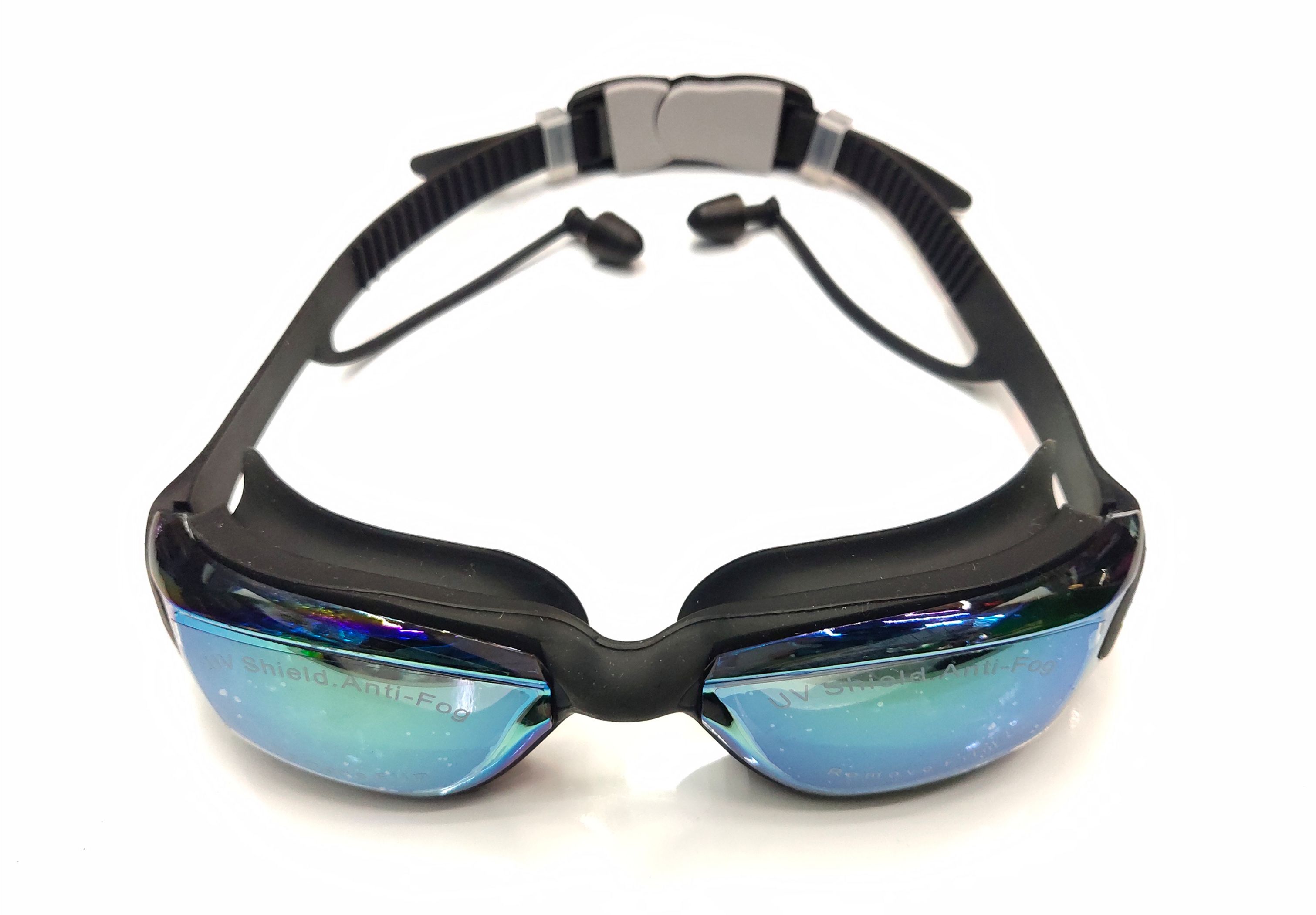 Yiwu Bo road goggles wholesale electroplated waterproof and anti-fog swimming goggles BL885H automatically adjust the goggles black