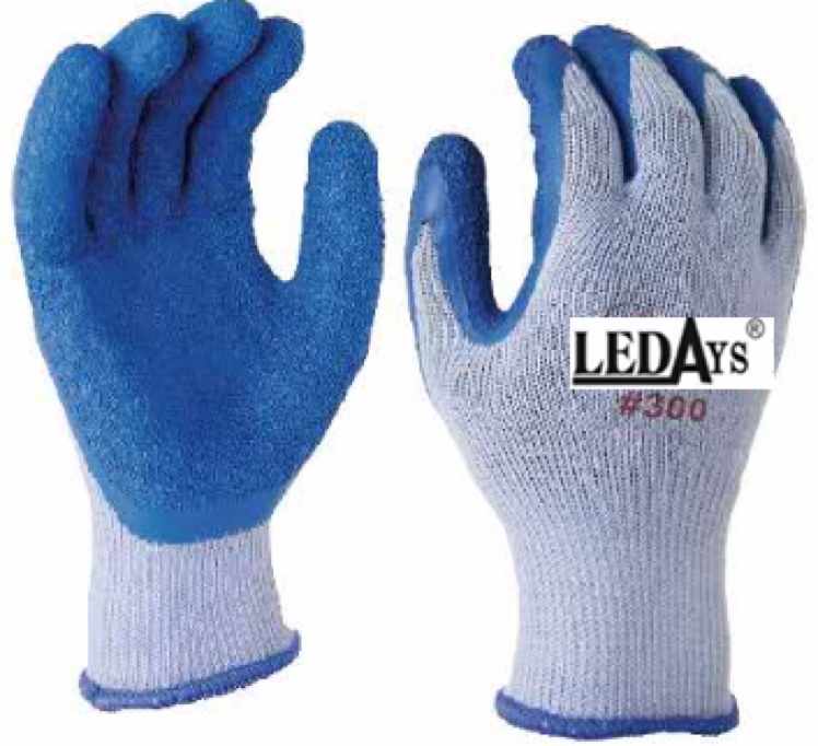 Blue rubber gloves thumbnail