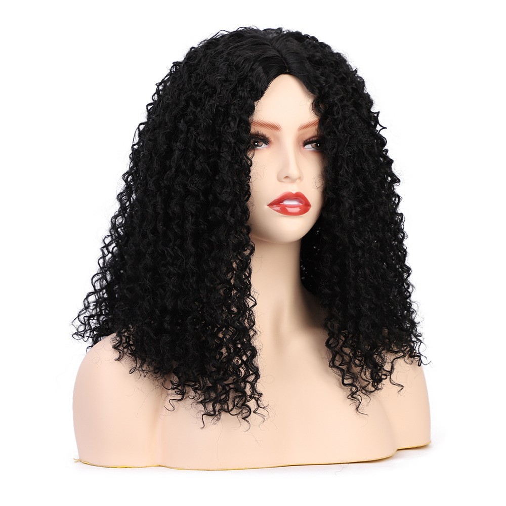 New popular African small curly hair for women in Europe and America detail image 4