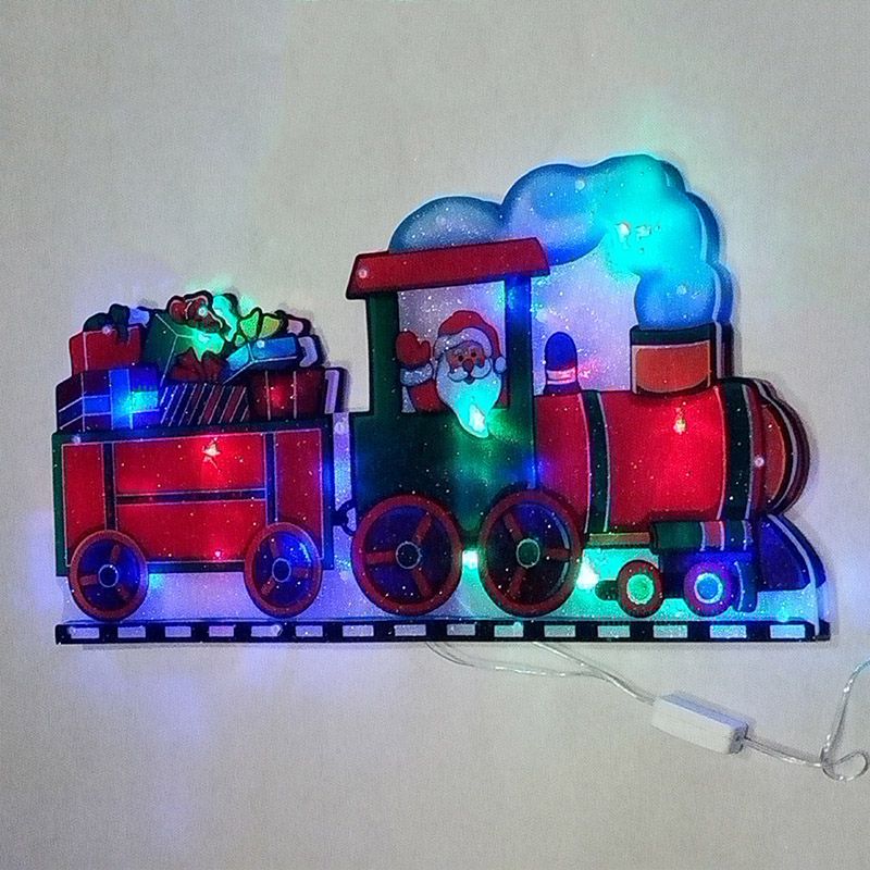 20L RGB Christmas-shaped double-sided frosted stand Christmas light details Picture