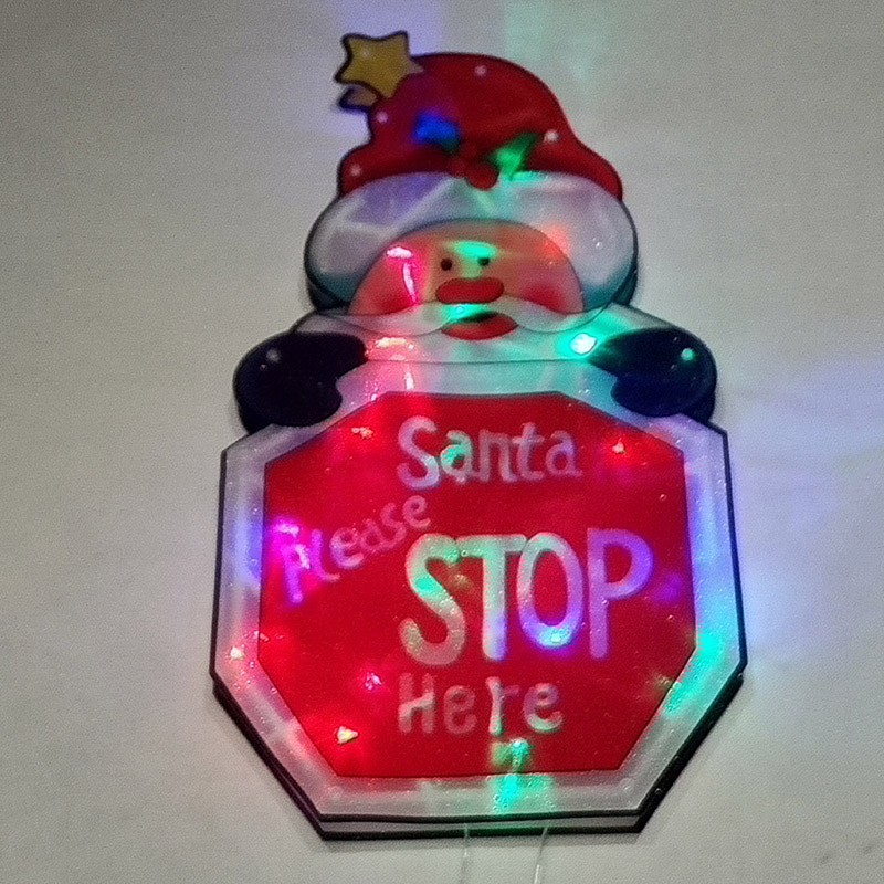 20L RGB Christmas-shaped double-sided frosted stand Christmas light detail image 3