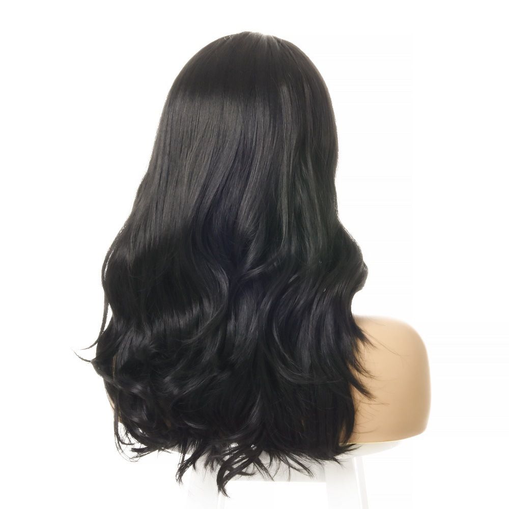 假发长卷发实物图