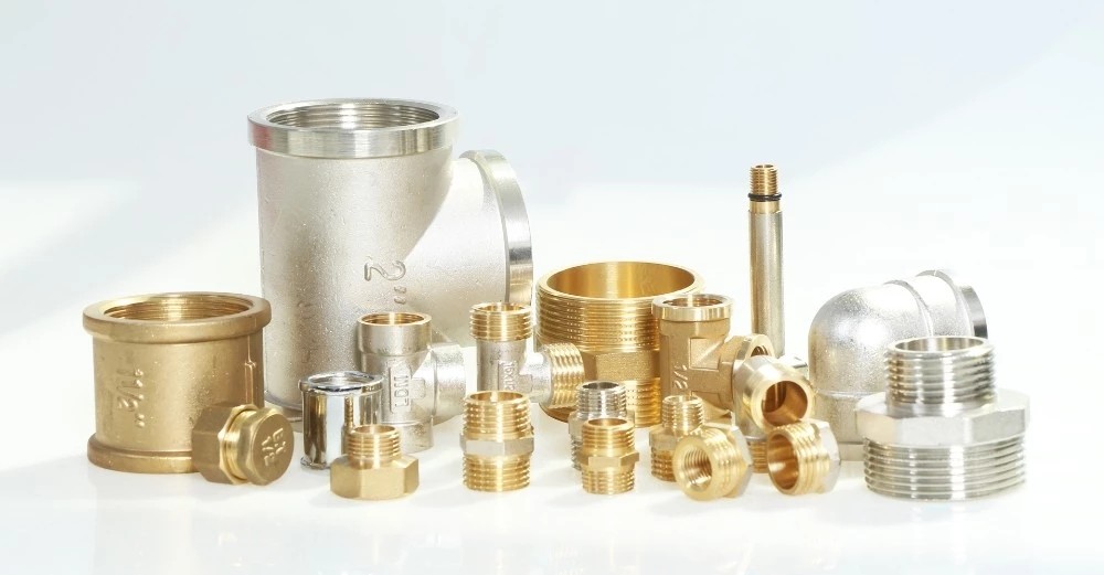 Aluminum-plastic pipe fittings, copper fittings, ferrule fittings, compression fittings, copper pipe fittings, copper quick connectors detail image 8