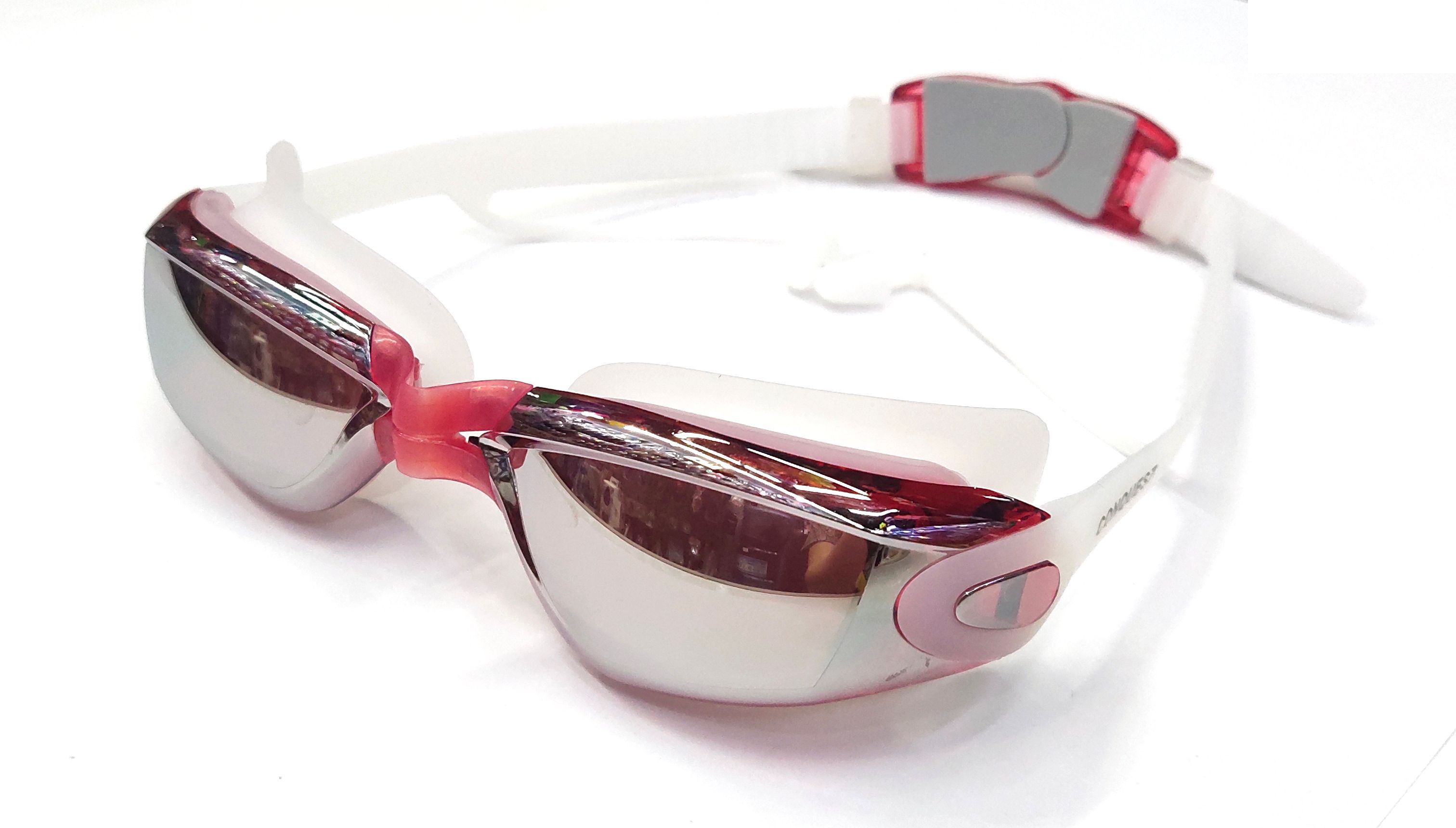 Yiwu Bo Road swimming goggles wholesale electroplating waterproof anti-fog BL3201M automatically adjust the pink swimming goggles