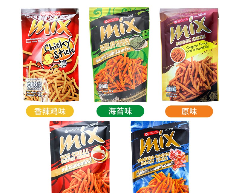 VFOODS MIX 海苔味脆脆条25g(油炸小食品)详情图4