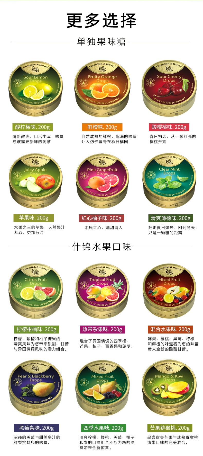 嘉云芒果猕猴桃味糖(硬质糖果)详情图7