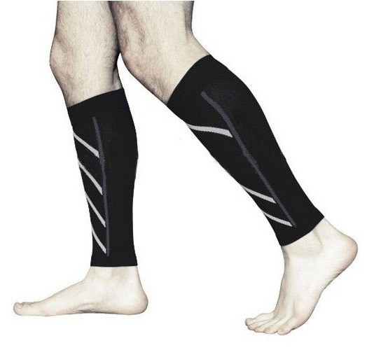 运动护小腿腕 运动袜 Compression Running Leg Sleeves压缩腿袖详情4