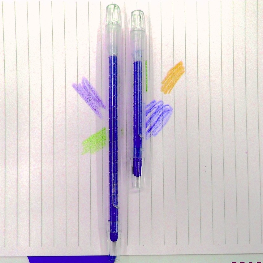旋转蜡笔12色蜡笔 儿童绘画美术 炫彩蜡笔 厂家直销详情图5