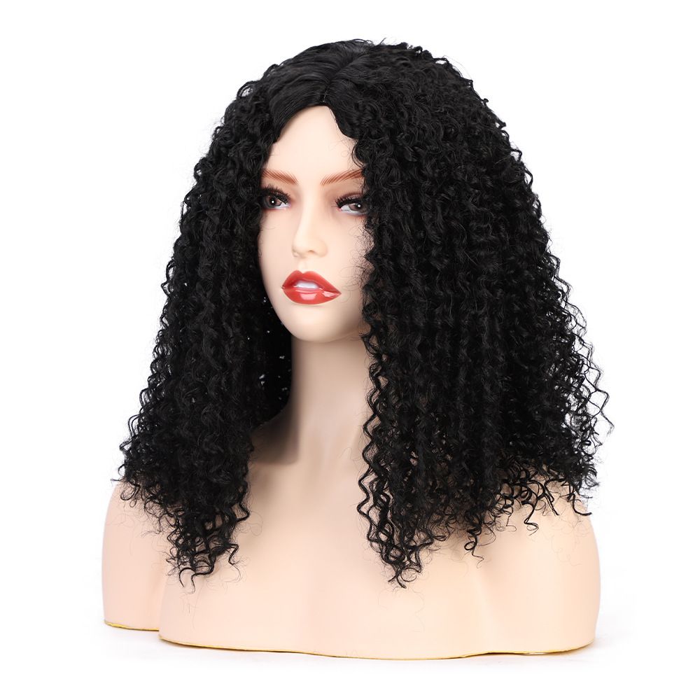 New popular African small curly hair for women in Europe and America Specification image