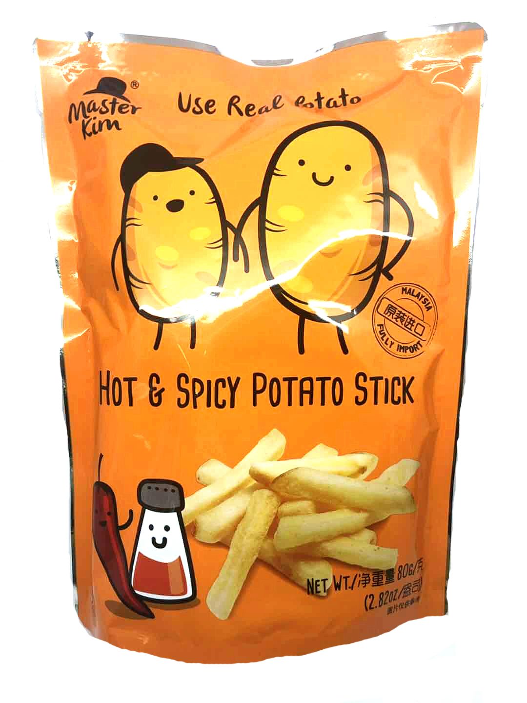 金马食特辣味马铃薯条产品图