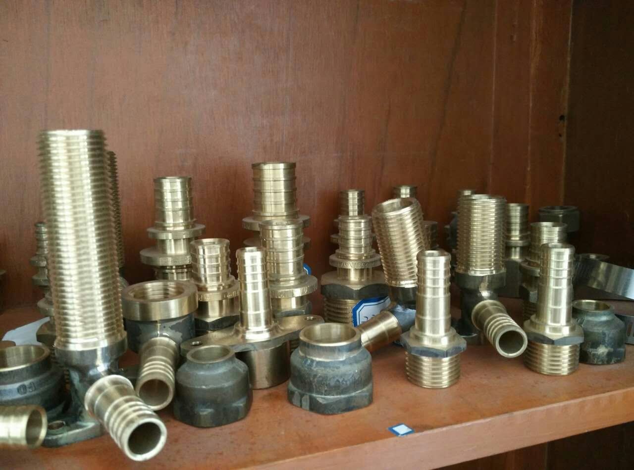 Aluminum-plastic pipe fittings, copper fittings, ferrule fittings, compression fittings, copper pipe fittings, copper quick connectors detail image 14