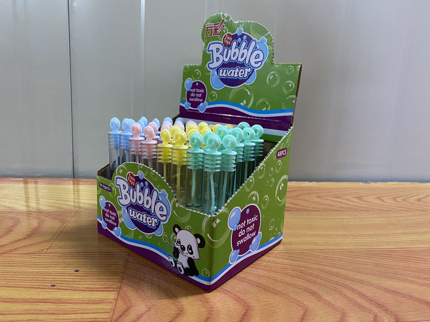 厂家直销48支安全无毒七彩泡泡棒小号抖音同款泡泡水吹泡泡水儿童户外玩具外贸货源详情图12