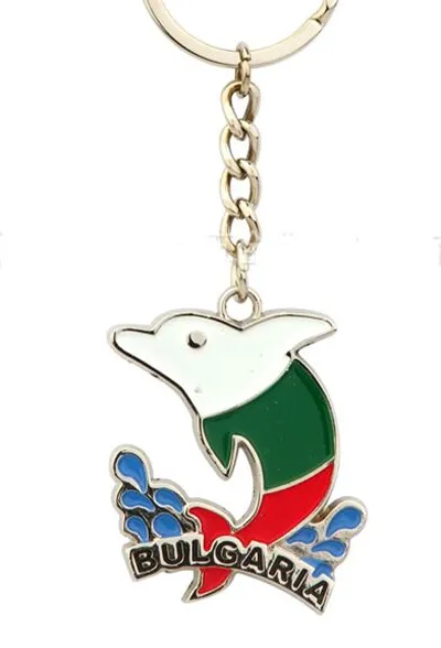 Metal Keychain Bulgarian Keychain Souvenir Metal Refrigerator Sticker