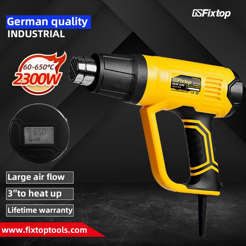 GSFixtop tools Digital display hot air gun 2300W