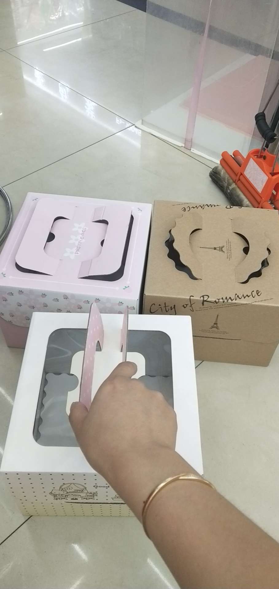 手提蛋糕盒