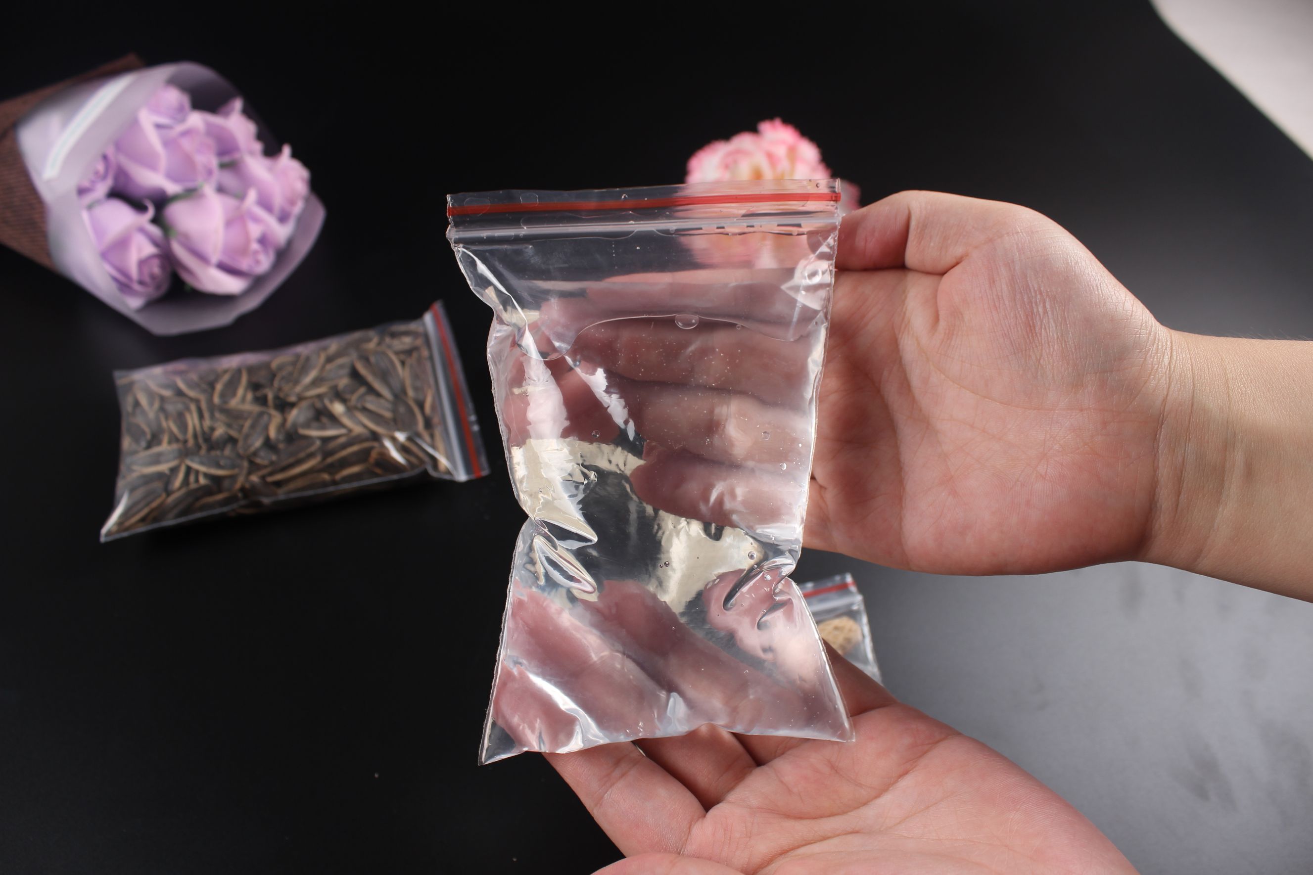 pe self-sealing bag 22*32