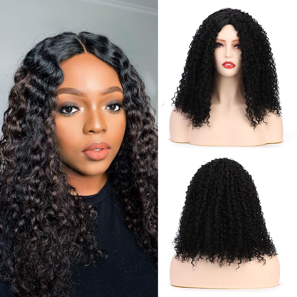 New popular African small curly hair for women in Europe and America New popular African small curly hair for women in Europe and America