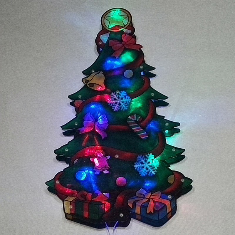 20L RGB Christmas-shaped double-sided frosted stand Christmas light detail image 4