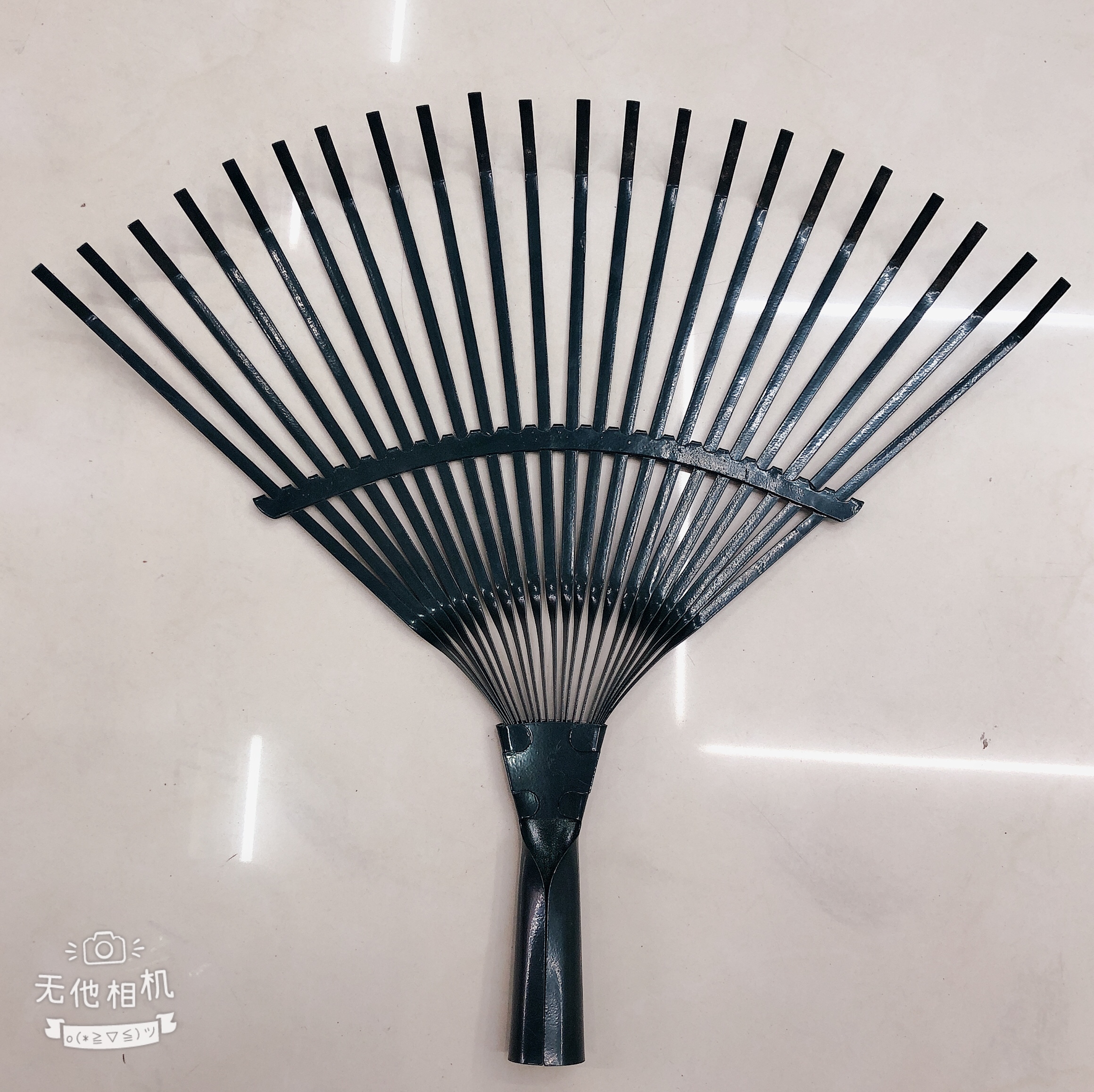 永康厂家直销，22齿固定扁丝耙，园林草耙，落叶耙，园林工具详情图3