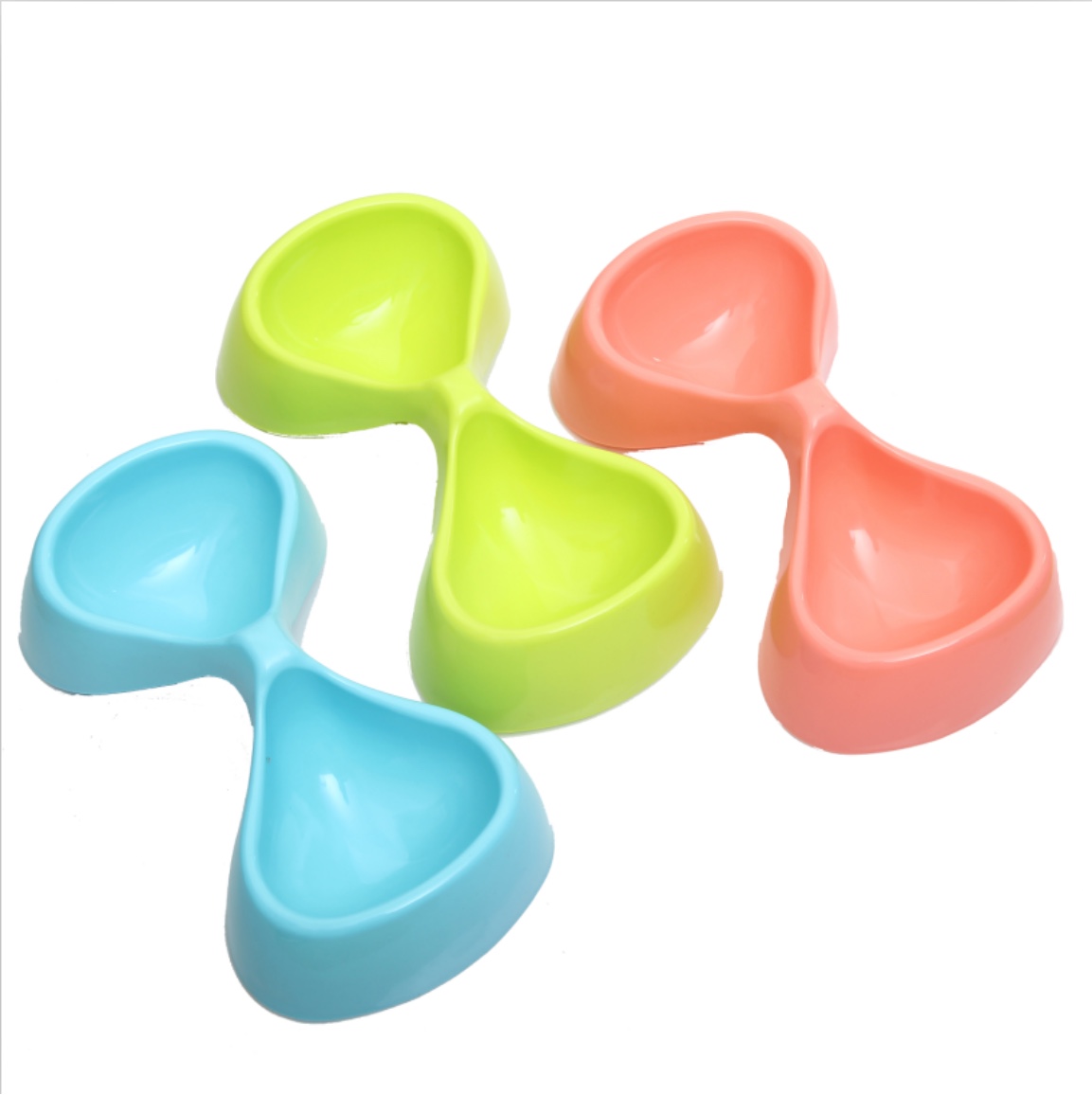 Two-bone dog bowl details Picture