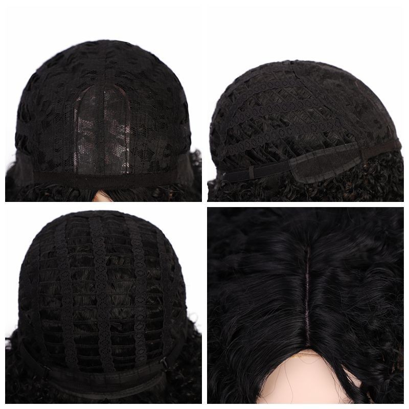 New popular African small curly hair for women in Europe and America detail image 5