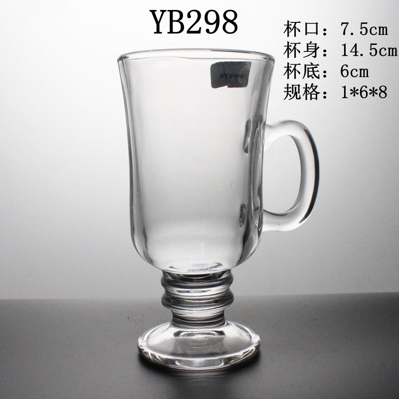 YB298玻璃低价水杯直杯创意礼品外贸水杯详情图1