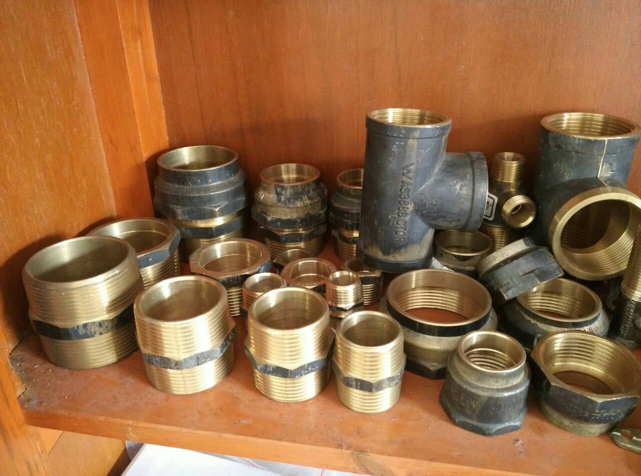 Aluminum-plastic pipe fittings, copper fittings, ferrule fittings, compression fittings, copper pipe fittings, copper quick connectors detail image 15