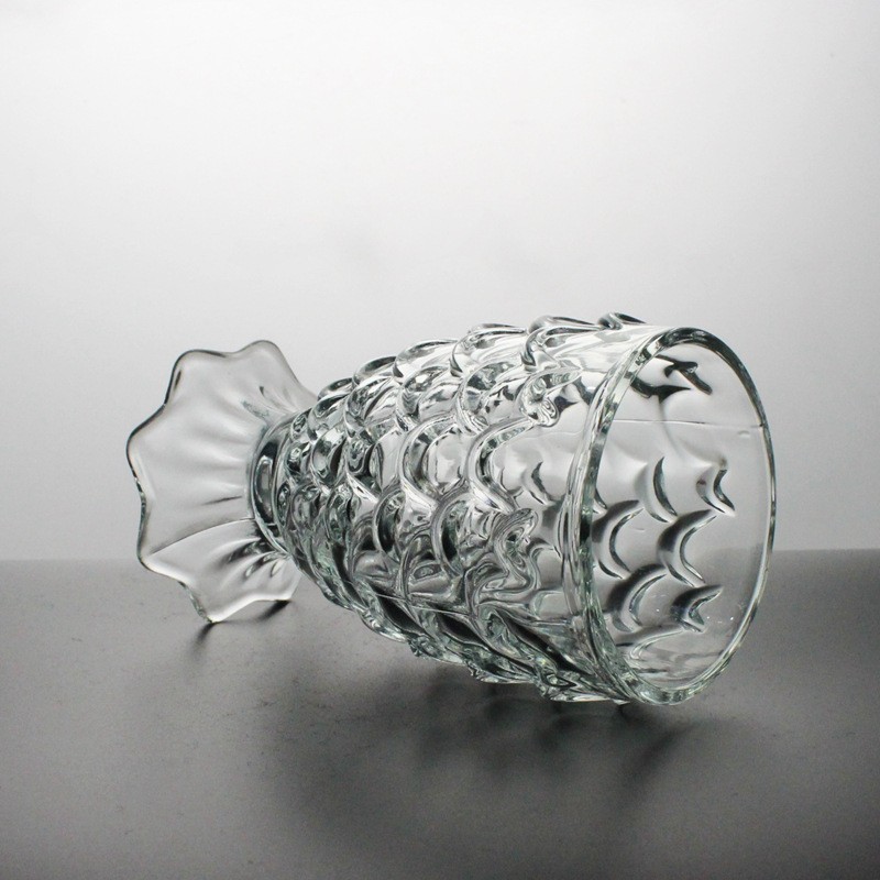 5527s 小鱼纹低价玻璃水杯直杯创意礼品外贸水杯详情图3