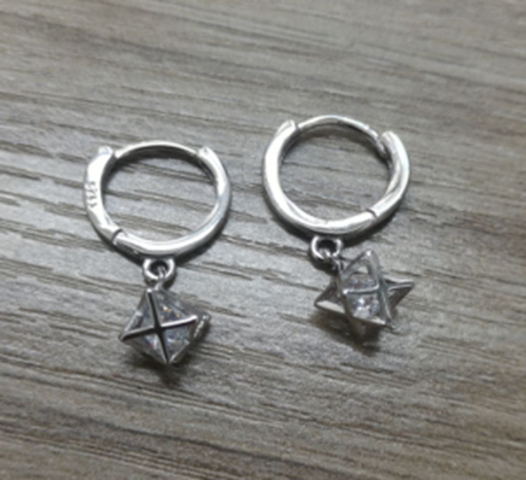 Yiwu Good ice earrings TL21EC0089#/F3-150 full figure